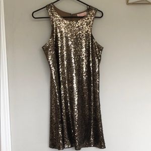 NYE Metallic Dress